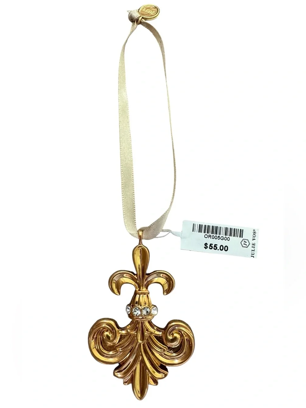 Julie Vos Fleur-de-Lis Ornament NWT
